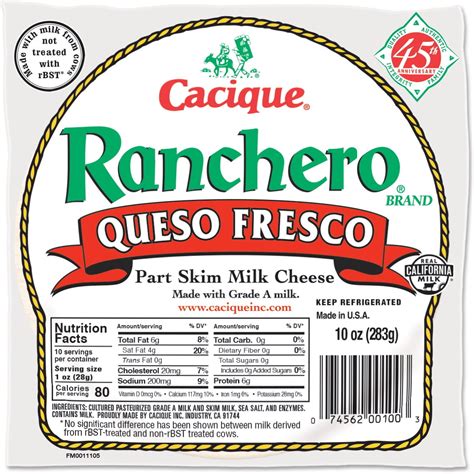 CACIQUE CHEESE .